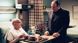 The Strong, Silent Type (S04E10) - In the midst of suspicions that he killed Ralph, Tony tries to intervene to get Chris clean and sober.
