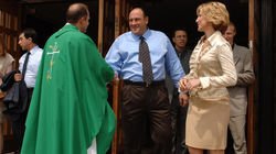 Mr. & Mrs. John Sacrimoni Request... (S06E05) - Johnny Sack is granted permission to get out of prison for his daughter's wedding; Tony's on the look out for personal protection.